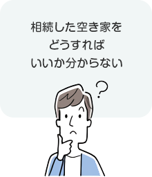 相続した空き家について